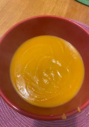 Una foto de Sopa de Calabaza