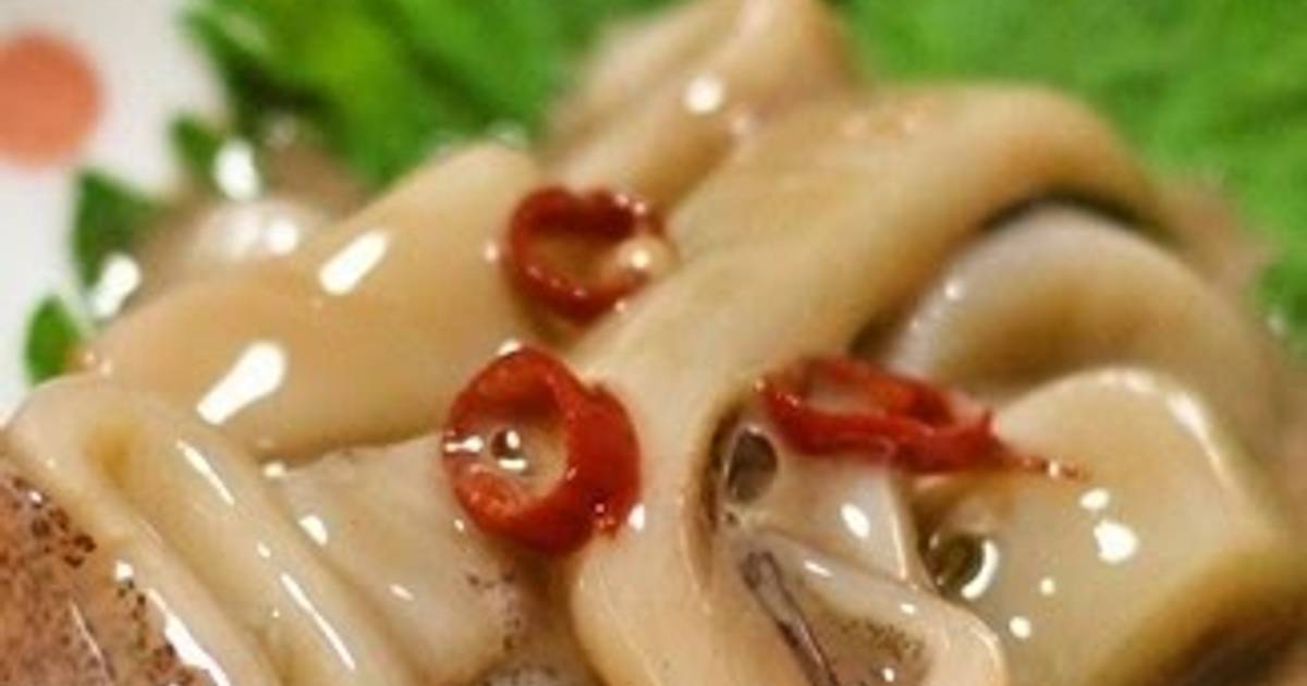 Fresh Seafood! Squid Shiokara Recipe by cookpad.japan Cookpad