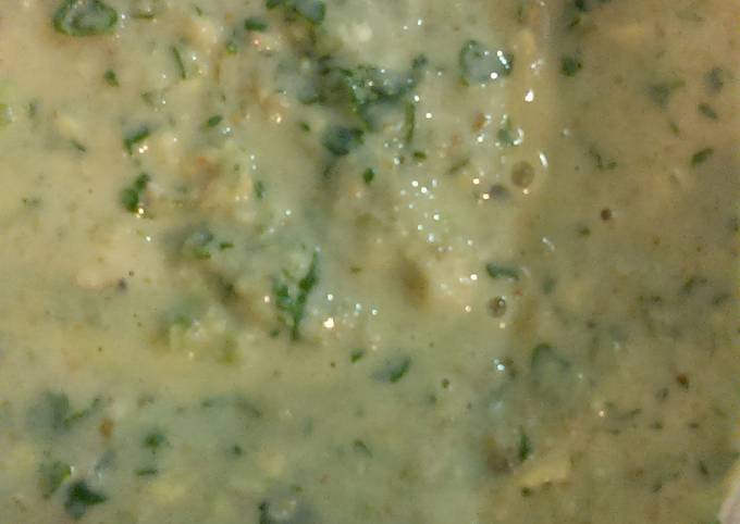 Recipe of Jamie Oliver Easy GREEN SAUCE / salsa