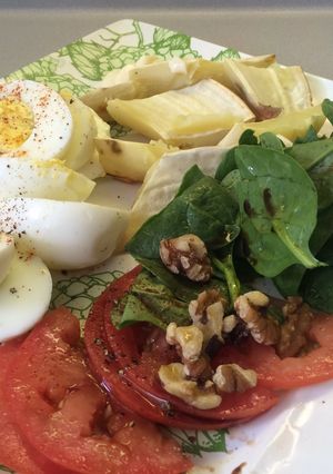 A picture of Sweet Potatoes and Eggs Just Like That.