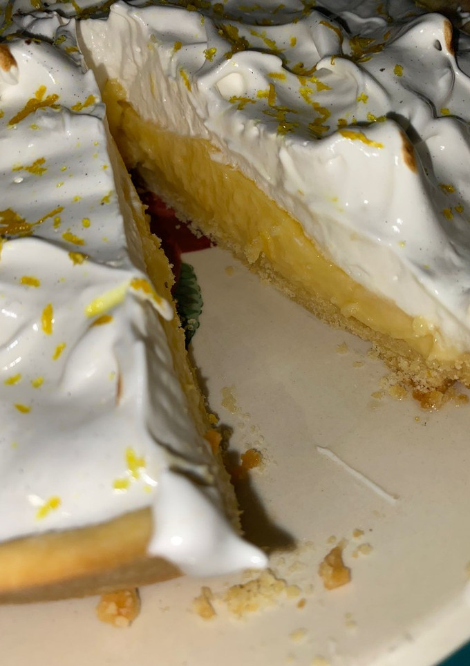 Una foto de Lemon pie🍋🥰