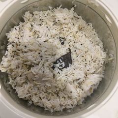 A picture of Jeera rice.