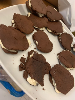 Una foto de Oreos saludables
