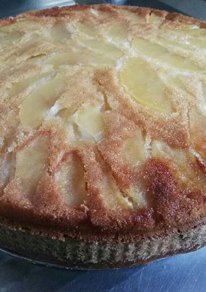 Una foto de Torta de manzana