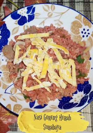 Foto resep Nasi Goreng Merah Surabaya