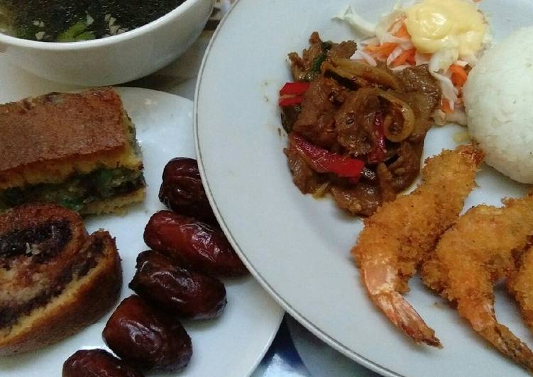 Beef teriyaki ala hokben