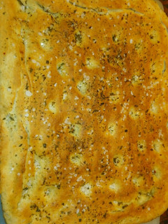 Una foto de Focaccia con masa madre