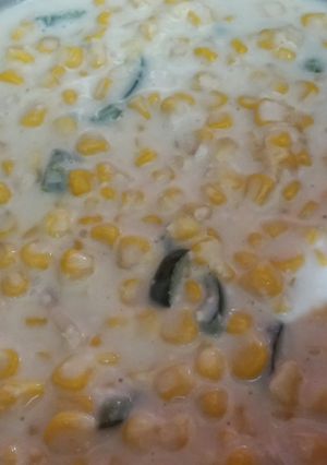 A picture of Cream Cheese Corn.