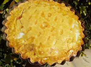 Una foto de Base de tarta salada