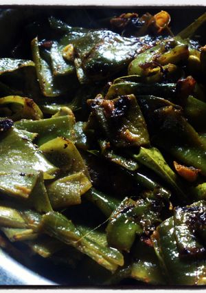 A picture of Jake's fava fawai (A steamed fava beans knockout).