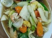Gambar capcay seafood chinese food