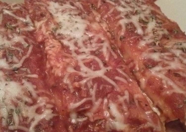 Steps to Make Speedy Baked Manicotti w/ Beef