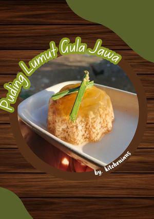 Foto resep Puding Lumut Gula Jawa 🍮