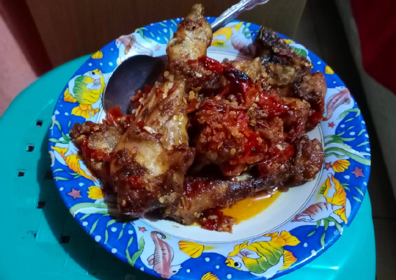 Ayam goreng balado