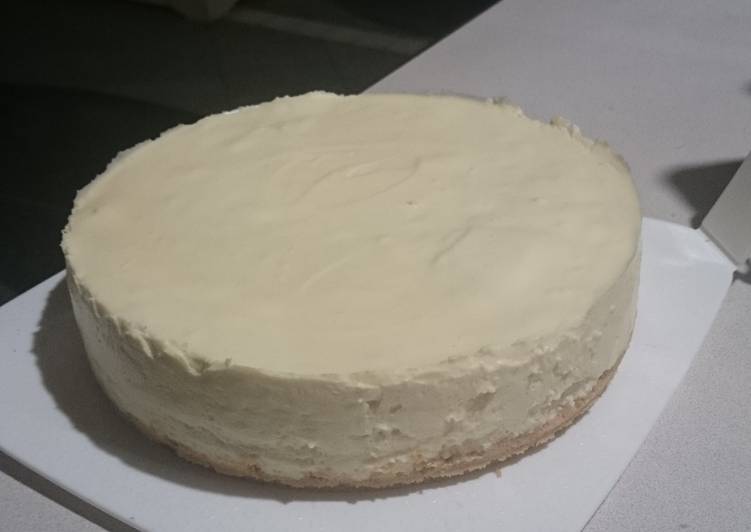 Simple Way to Make Speedy Unbaked white chocolate cheesecake