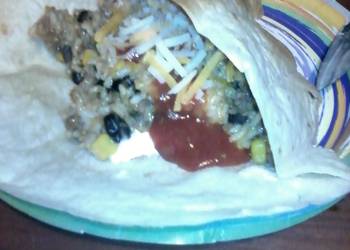 Fresh, Making Recipe stuffed burritos Yummy Fresh, Making Recipe stuffed burritos Yummy
