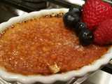 vanilla creme brulee
