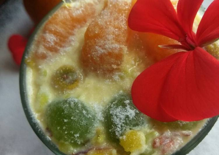 Recipe: Delicious Pista Fruit Ice-cream