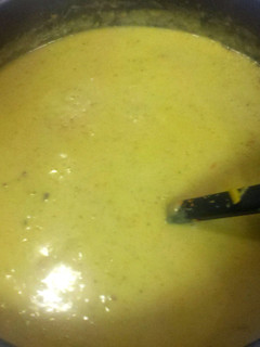 A picture of BroughtCheese Soup.