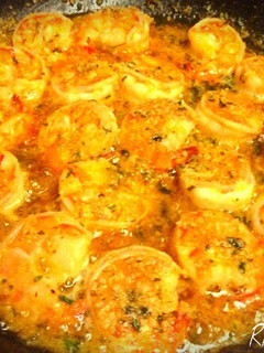 A picture of Spicy Shrimp Scampi.