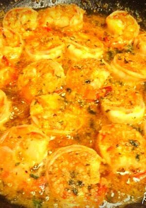 A picture of Spicy Shrimp Scampi.
