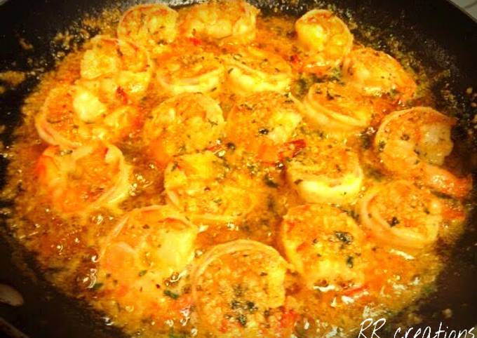 Easiest Way to Prepare Award-winning Spicy Shrimp Scampi