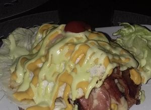 Una foto de Hamburguesa dietética