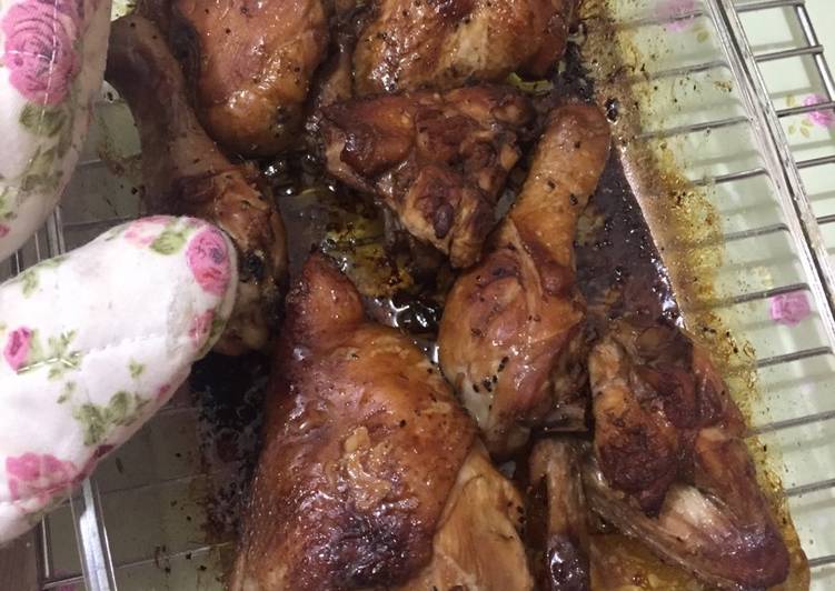 Cara Gampang Membuat Ayam Kecap Oven🍗 yang Bikin Ngiler
