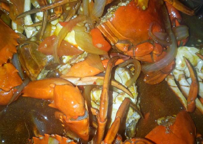 Kepiting Saus Tiram Istimewa