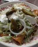 Enchiladas de flor de jamaica guisada a lo ranchero