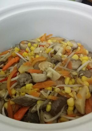Foto resep Oseng daging campur"😄