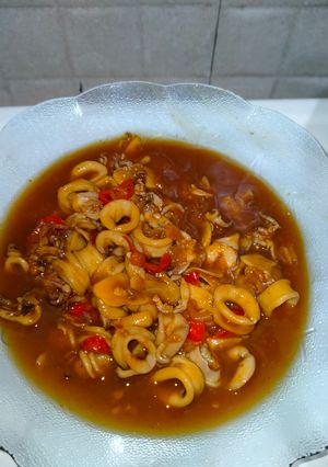 Foto resep Cumi Saus Mentega