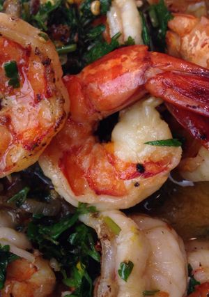 A picture of Shrimp Scampi.
