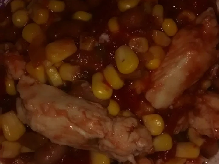 Recipe Black bean salsa chicken (crock pot) the Awesome  Delicious