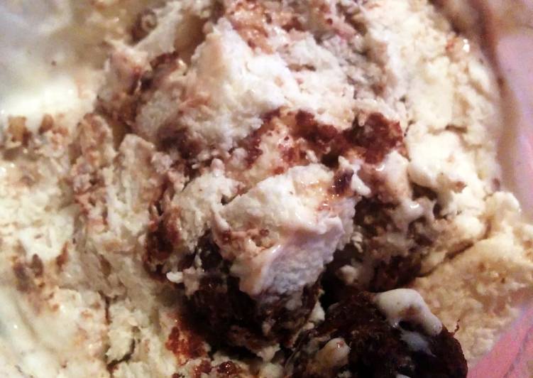 Easy low-carb&sugar cheesecake fudge ice cream Easy low-carb&sugar cheesecake fudge ice cream