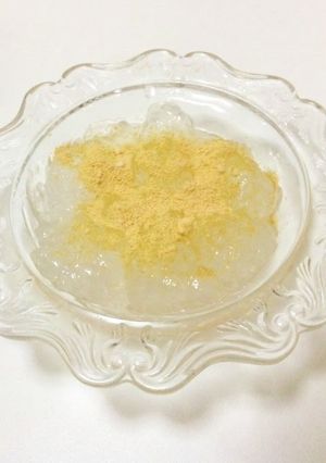 A picture of Katakuriko Warabi Mochi.