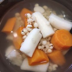 A picture of Burdock Roots Vegetarian Soup.