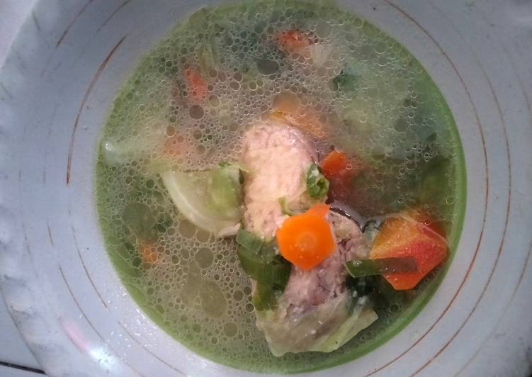 Resep Sup ayam terfav keluarga Yang Lezat