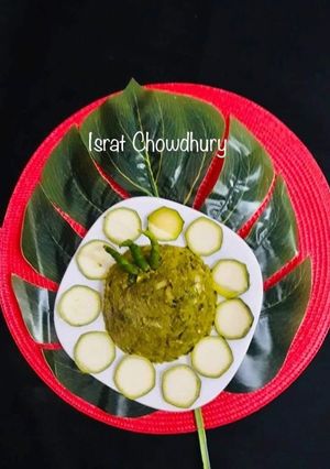 জুকিনি খোসা ভাজি (zucchini khosa bhaji recipe in Bengali) রেসিপির প্রধান ছবি