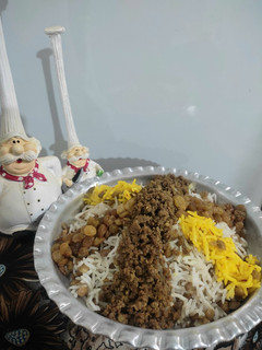 عکسی از دستور عدس پلو