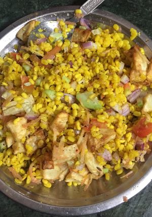 A picture of Healthy moong daal chaat.
