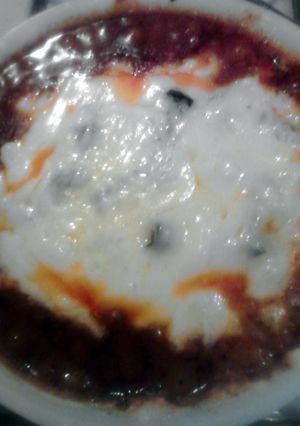 A picture of Daddy's Spicy Chili Dip Casserole.
