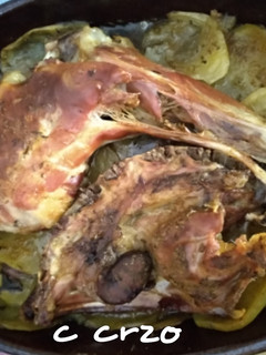 Una foto de Cabrito asado