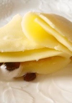 A picture of Chewy Rice Flour Crepes in the Microwave.