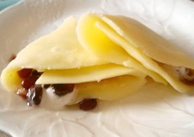 Easiest Way to Make Super Quick Homemade Chewy Rice Flour Crepes in the Microwave