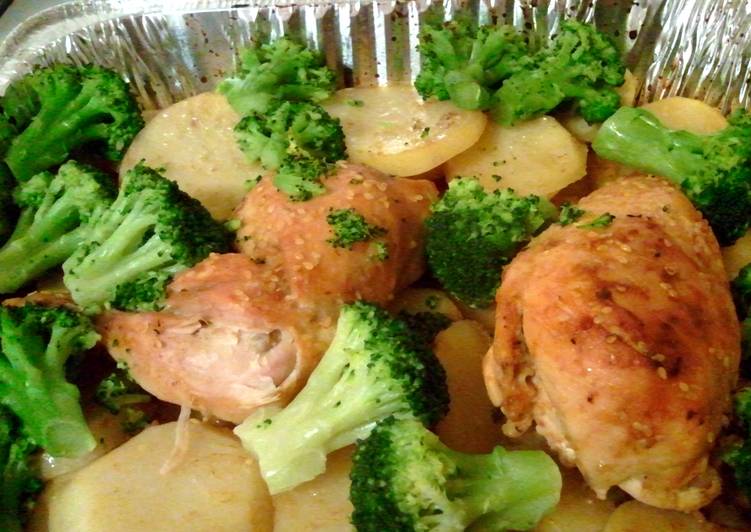 Recipe of Ultimate Honey &amp; Mustard Chicken