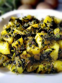 मेथी आलू की सब्जी (Methi aloo ki sabzi recipe in hindi) रेसिपी मुख्य फोटो