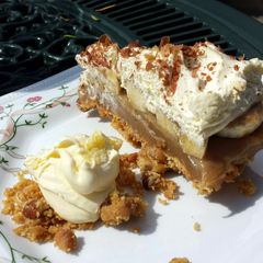 A picture of Banoffee Pie.