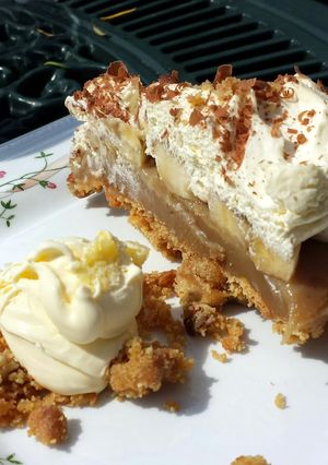 A picture of Banoffee Pie.