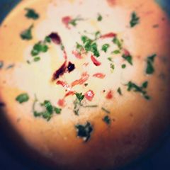 A picture of Jamie Olivers Smokin' Chicken Chowder.